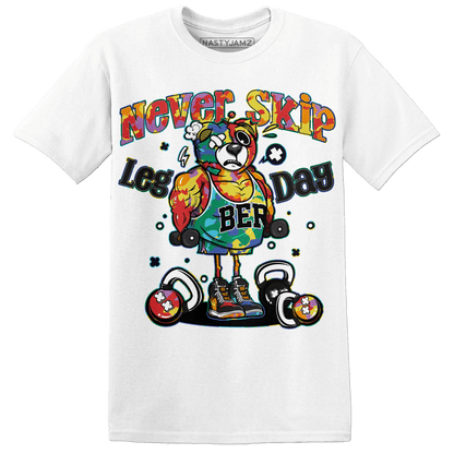 Mid GS Six Championships 1s T Shirt Match Leg Day BER - NastyJamz