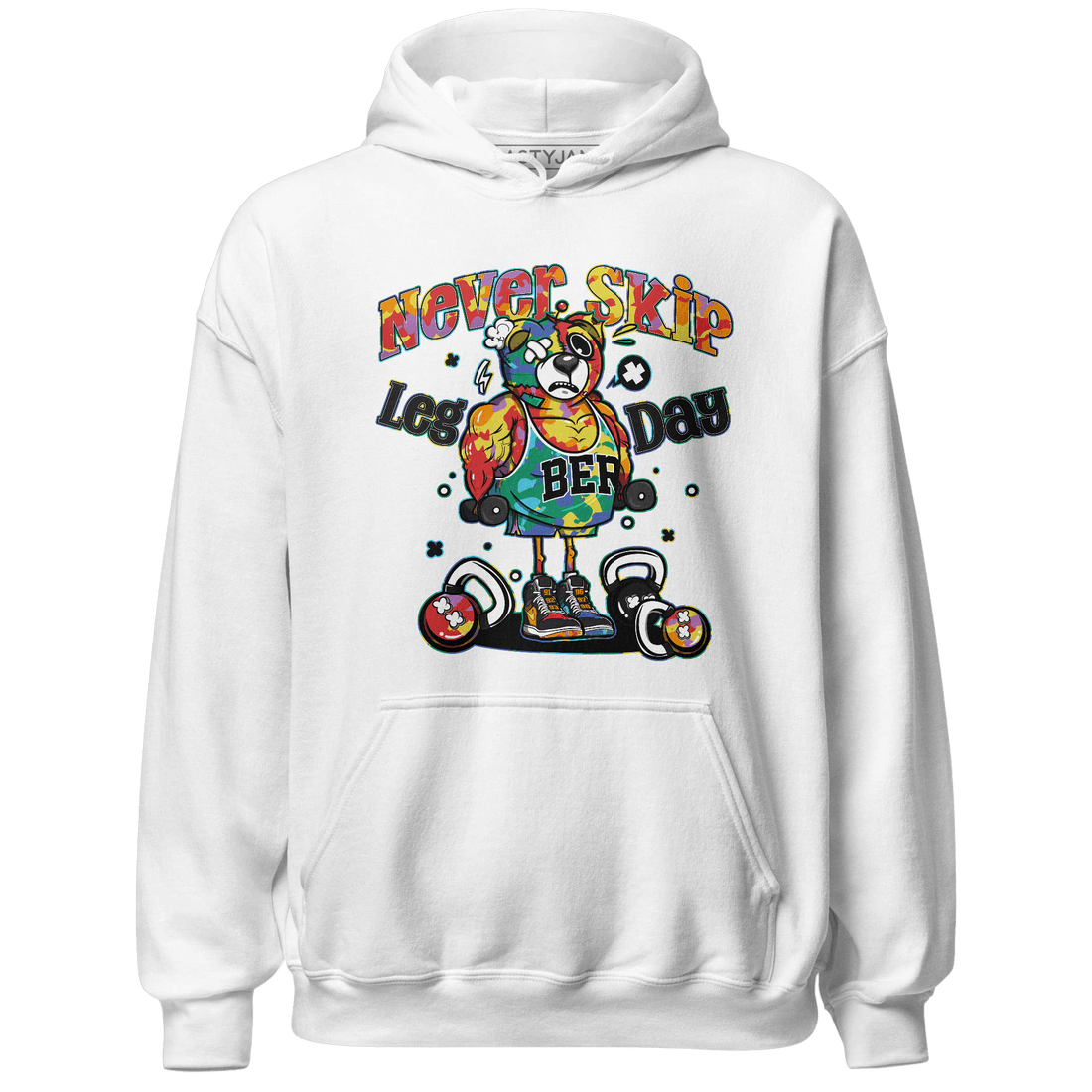 Mid GS Six Championships 1s Hoodie Match Leg Day BER - NastyJamz