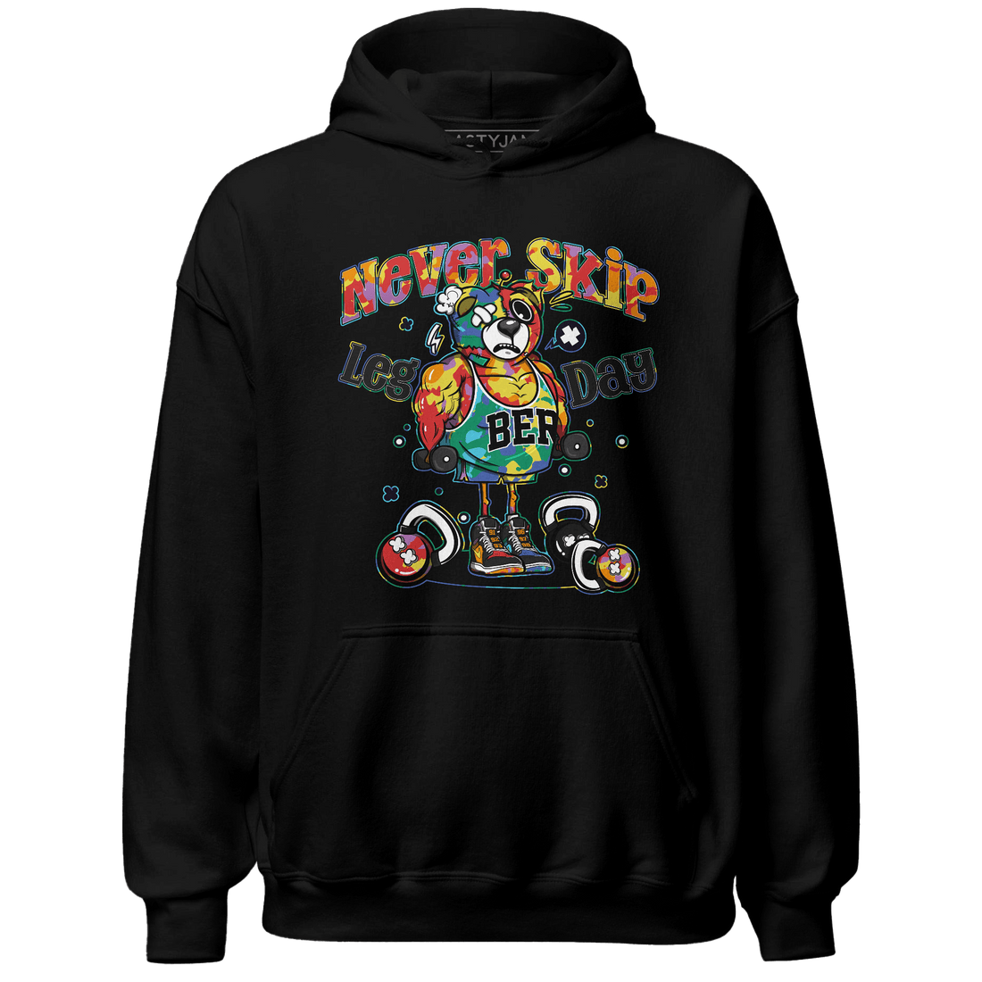 Mid GS Six Championships 1s Hoodie Match Leg Day BER - NastyJamz