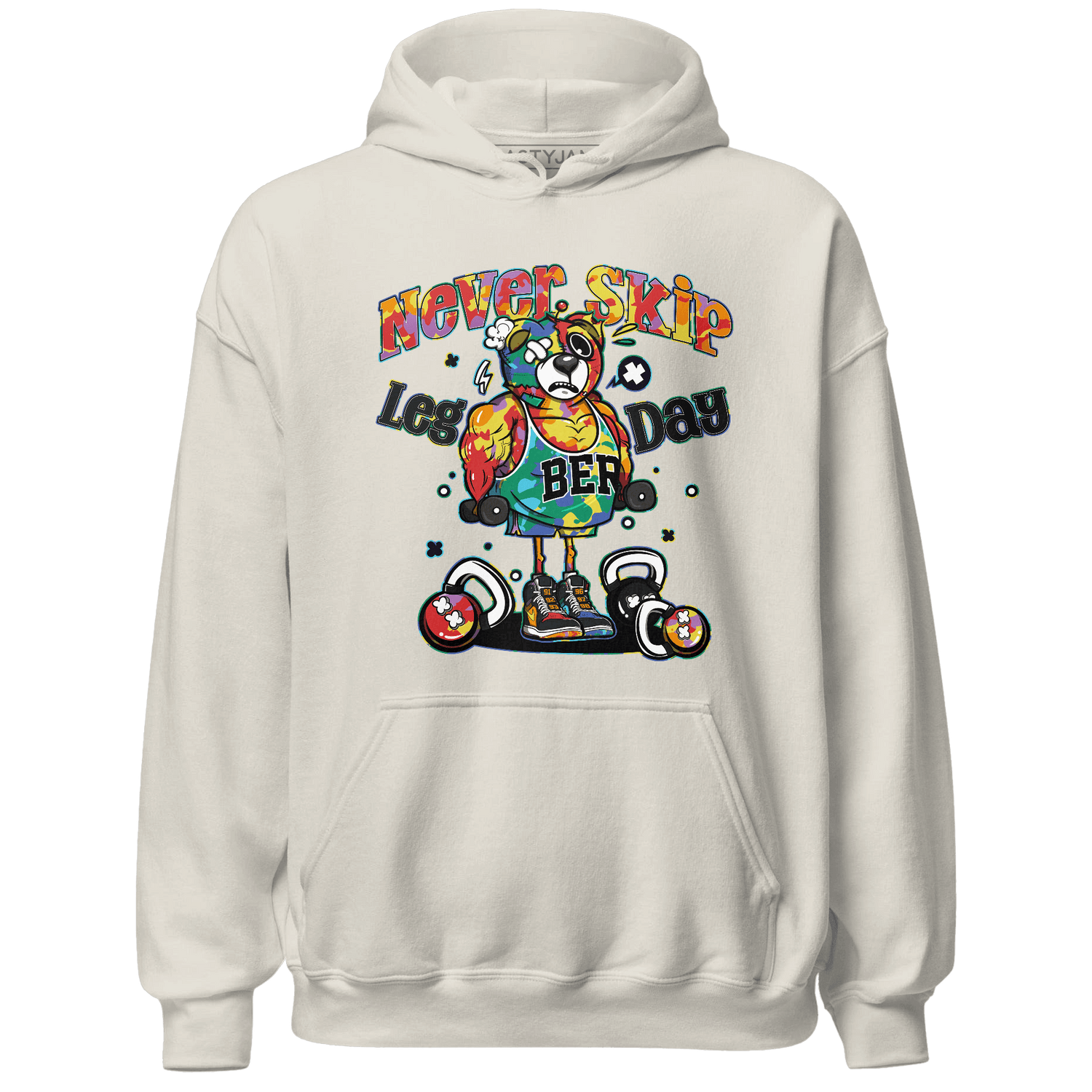 Mid GS Six Championships 1s Hoodie Match Leg Day BER - NastyJamz