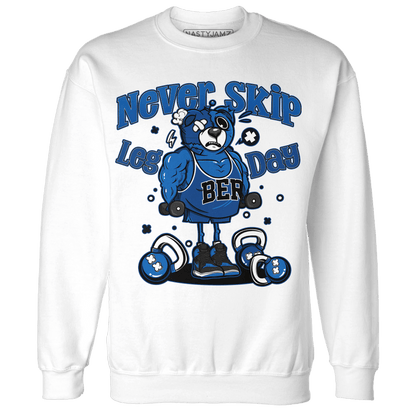 Royal Reimagined 1s Sweatshirt Match Leg Day BER - NastyJamz
