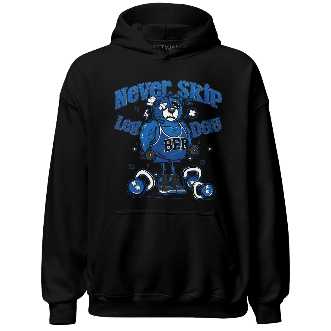 Royal Reimagined 1s Hoodie Match Leg Day BER - NastyJamz