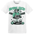 Green Glow 3s T Shirt Match Leg Day BER - NastyJamz