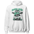 Green Glow 3s Hoodie Match Leg Day BER - NastyJamz