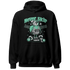 Green Glow 3s Hoodie Match Leg Day BER - NastyJamz