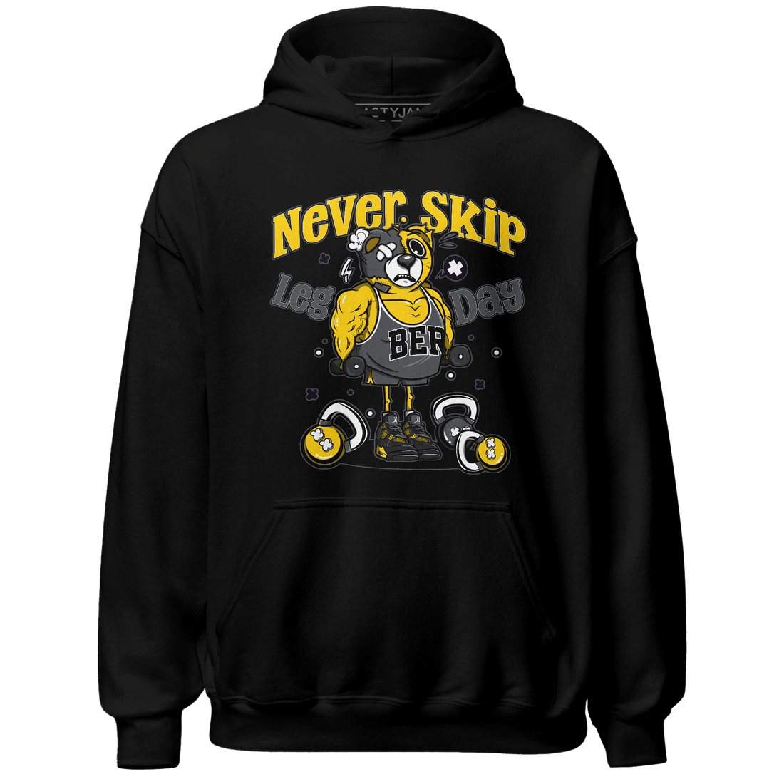 Thunder 4s Hoodie Match Leg Day BER - NastyJamz