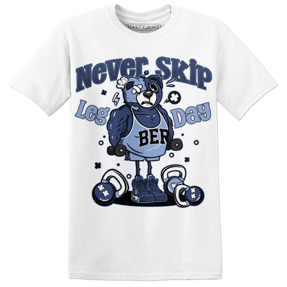 Midnight Navy 5s T Shirt Match Leg Day BER - NastyJamz