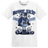 Midnight Navy 5s T Shirt Match Leg Day BER - NastyJamz