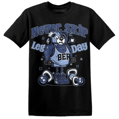 Midnight Navy 5s T Shirt Match Leg Day BER - NastyJamz