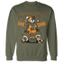 Olive 5s Sweatshirt Match Leg Day BER - NastyJamz