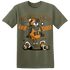 Olive 5s T Shirt Match Leg Day BER - NastyJamz