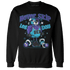 Aqua 6s Sweatshirt Match Leg Day BER - NastyJamz