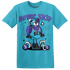 Aqua 6s T Shirt Match Leg Day BER - NastyJamz