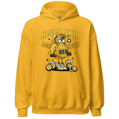 Yellow Ochre 6s Hoodie Match Leg Day BER - NastyJamz
