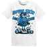 Powder Blue 9s T Shirt Match Leg Day BER - NastyJamz
