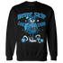 Powder Blue 9s Sweatshirt Match Leg Day BER - NastyJamz