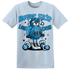 Powder Blue 9s T Shirt Match Leg Day BER - NastyJamz