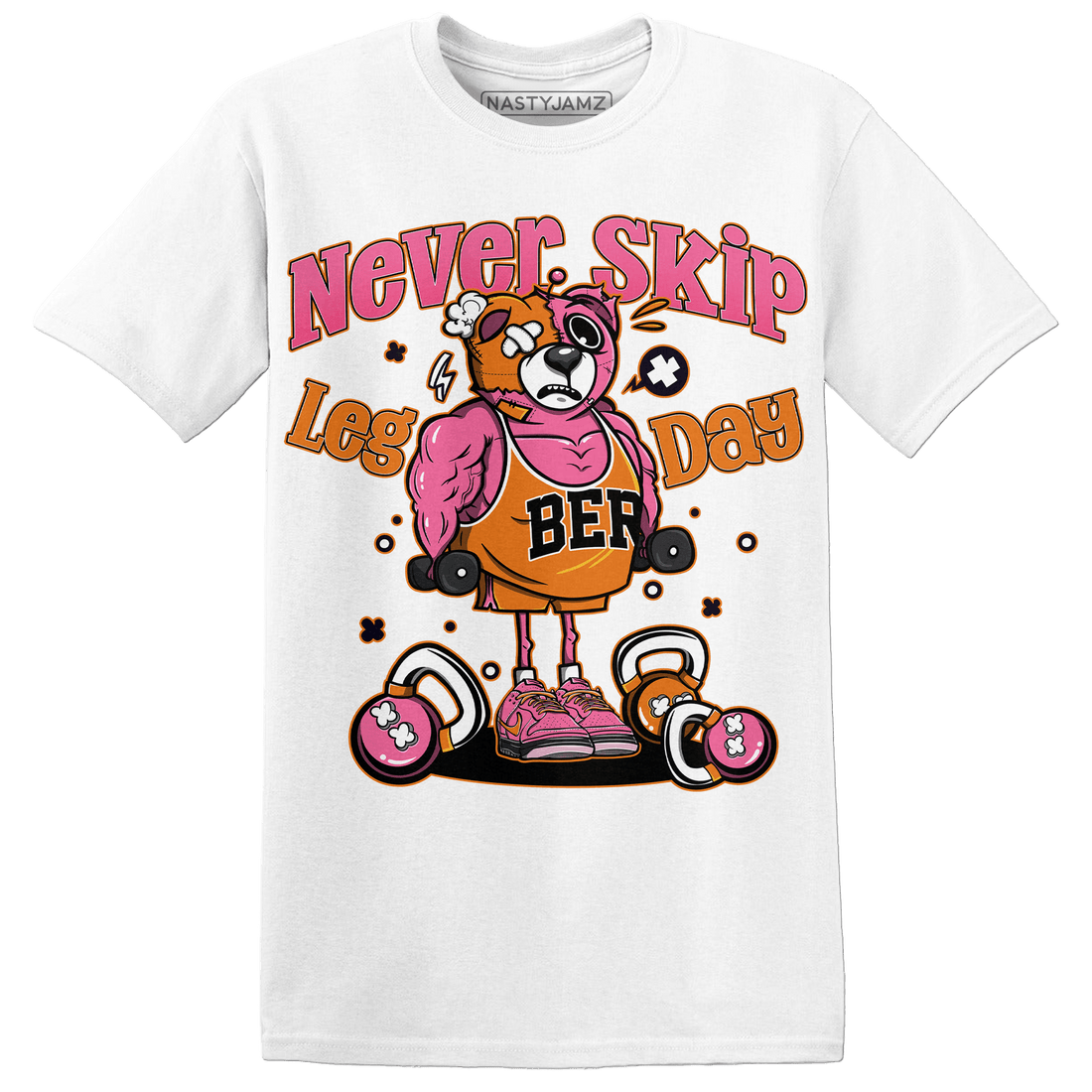 SB Dunk Blossom T Shirt Match Leg Day BER - NastyJamz