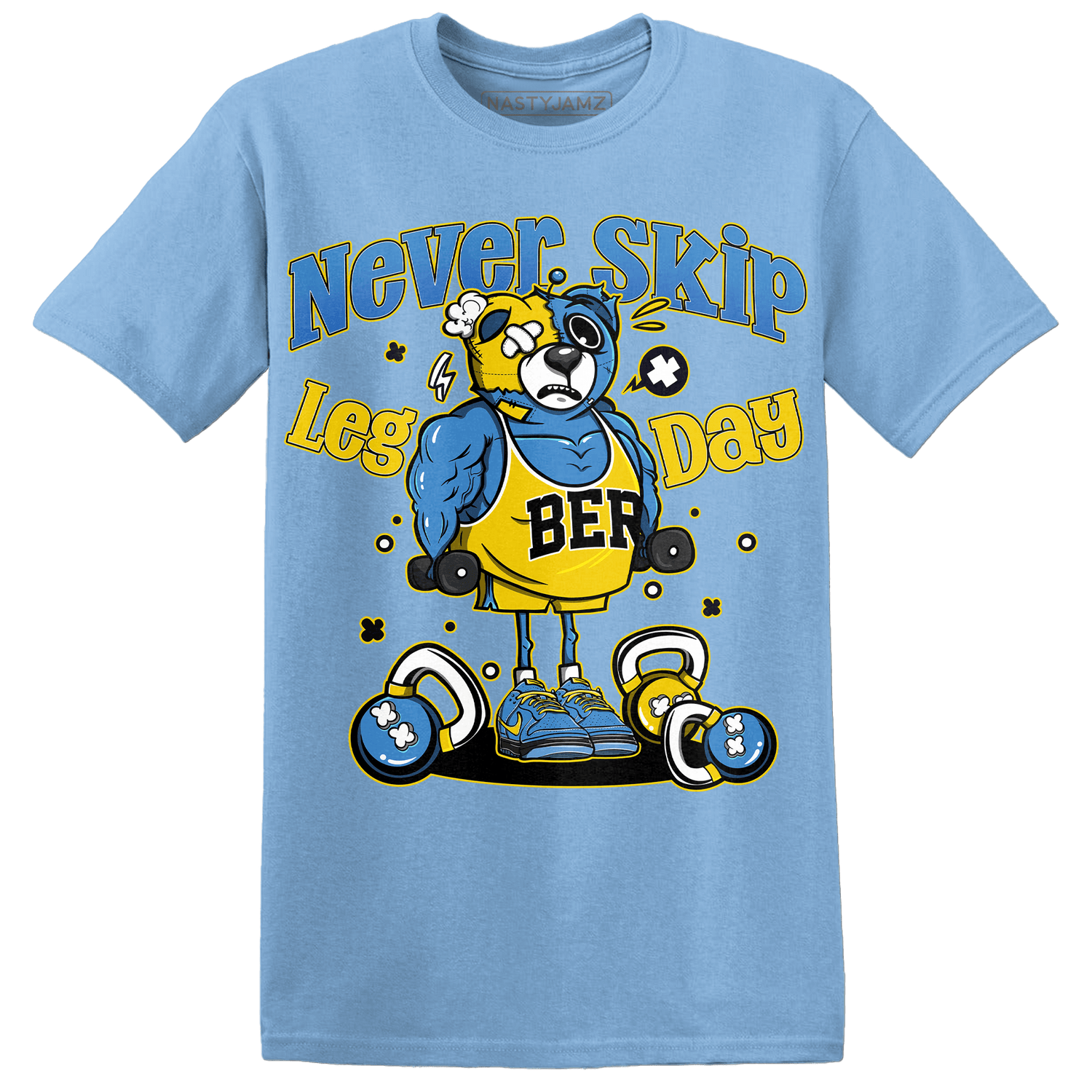 SB Dunk Bubbles T Shirt Match Leg Day BER - NastyJamz