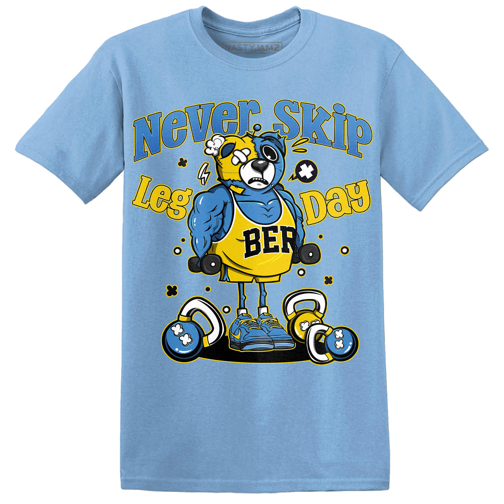 SB Dunk Bubbles T Shirt Match Leg Day BER - NastyJamz