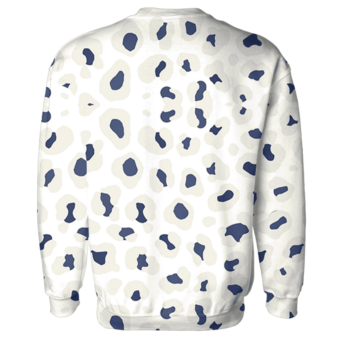 Low-Diffused-Blue-11s-Sweatshirt-Match-Leopard-Pattern-3D