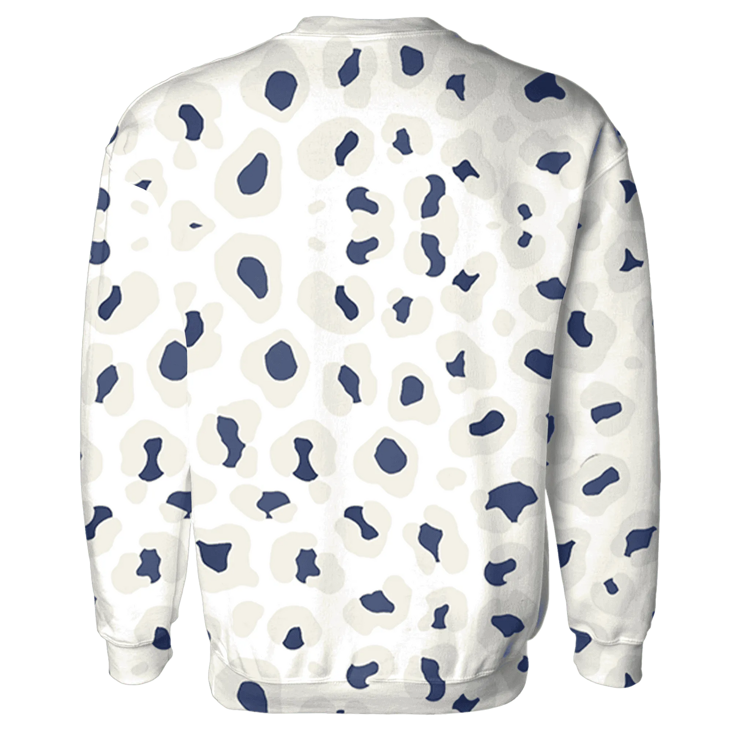 Low-Diffused-Blue-11s-Sweatshirt-Match-Leopard-Pattern-3D