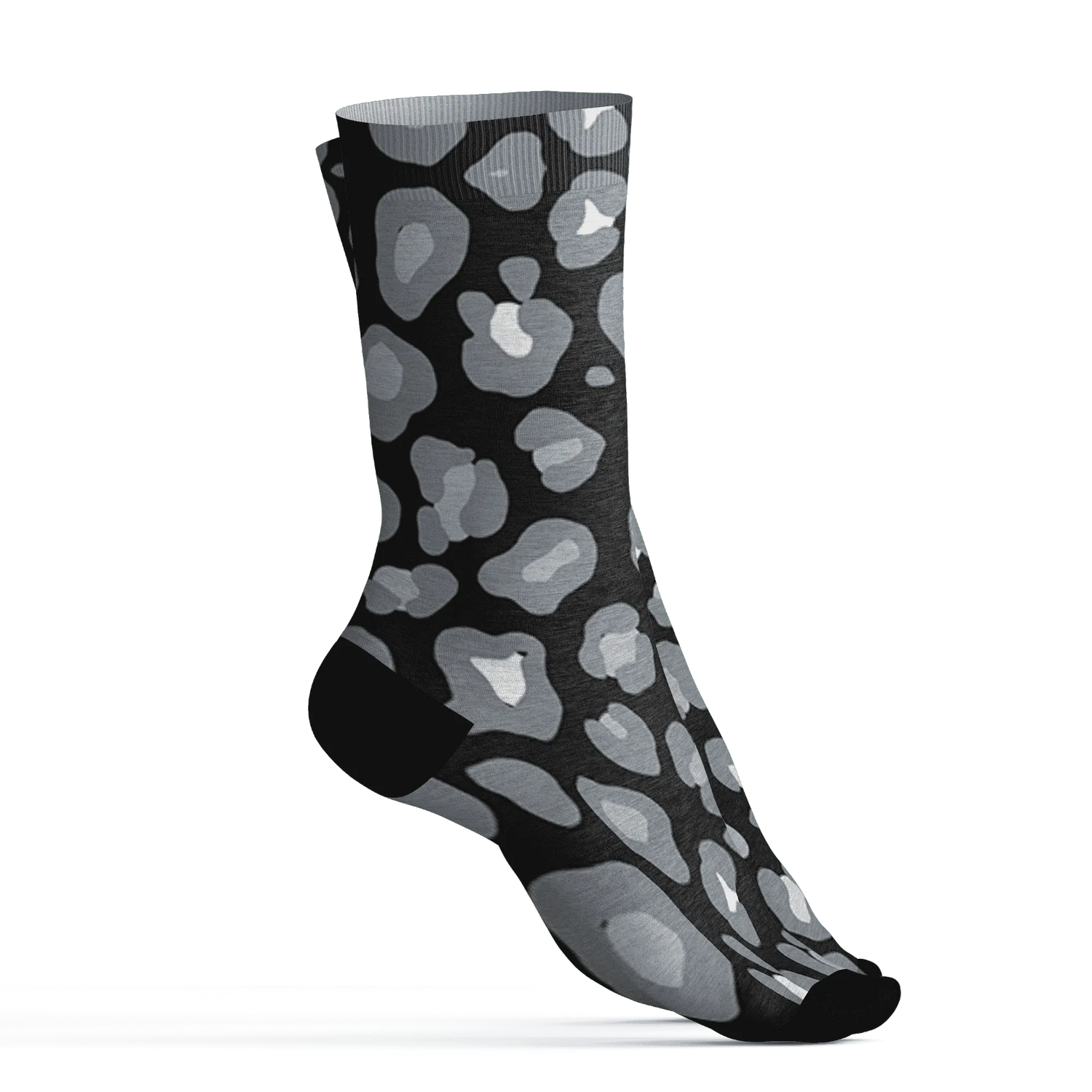 Wolf-Grey-12s-Socks-Match-Leopard-Pattern-3D