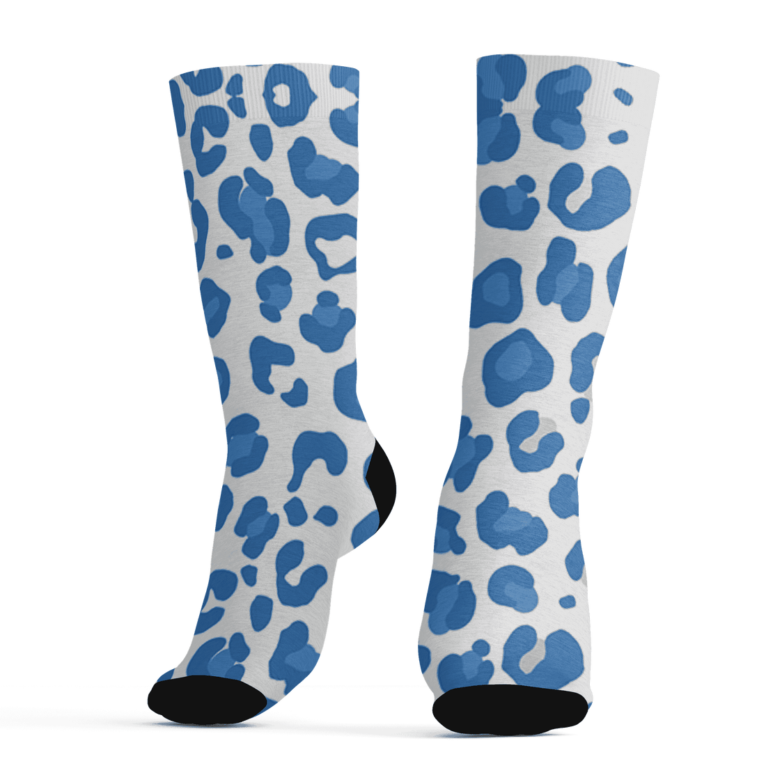 Carolina-Blue-Univercitii-17s-Socks-Match-Leopard-Pattern-3D