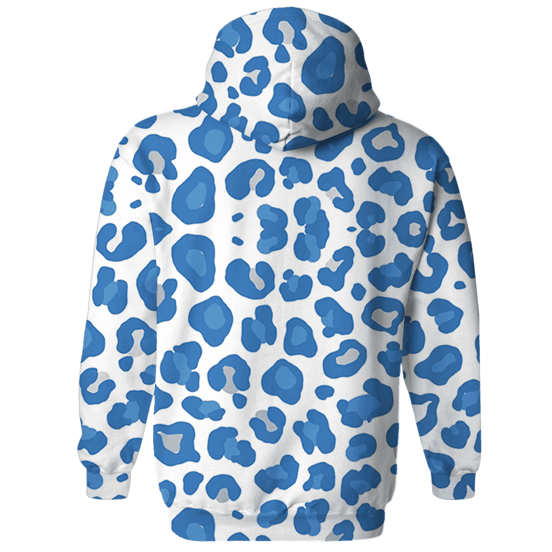 Carolina-Blue-Univercitii-17s-Hoodie-Match-Leopard-Pattern-3D
