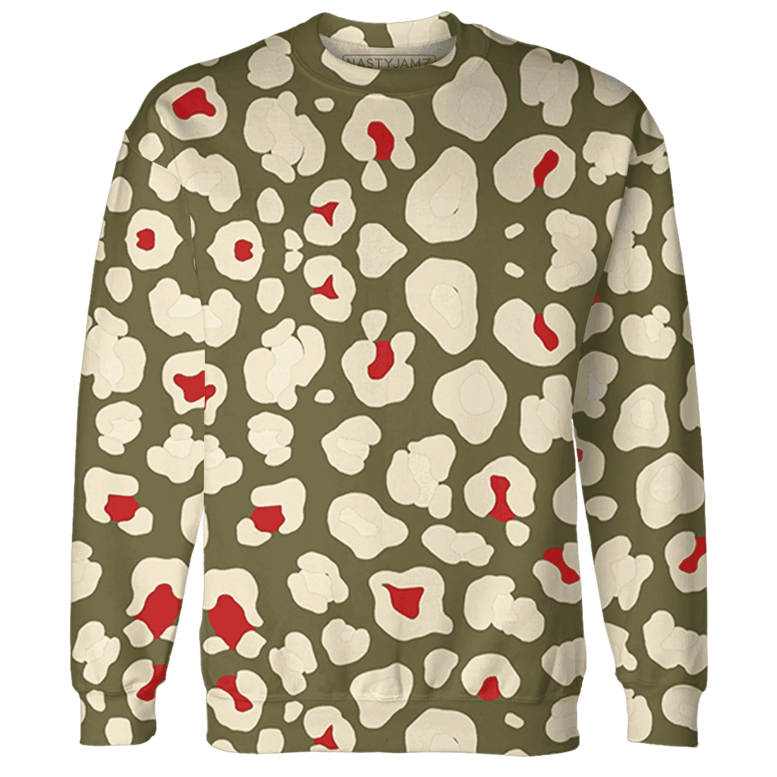 Medium-Olive-1s-Sweatshirt-Match-Leopard-Pattern-3D