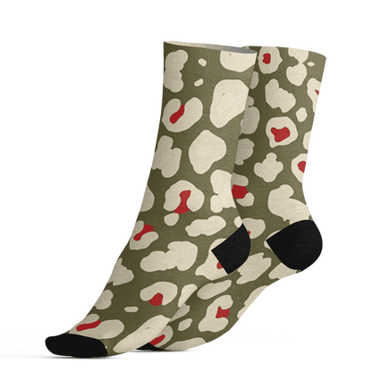 Medium-Olive-1s-Socks-Match-Leopard-Pattern-3D