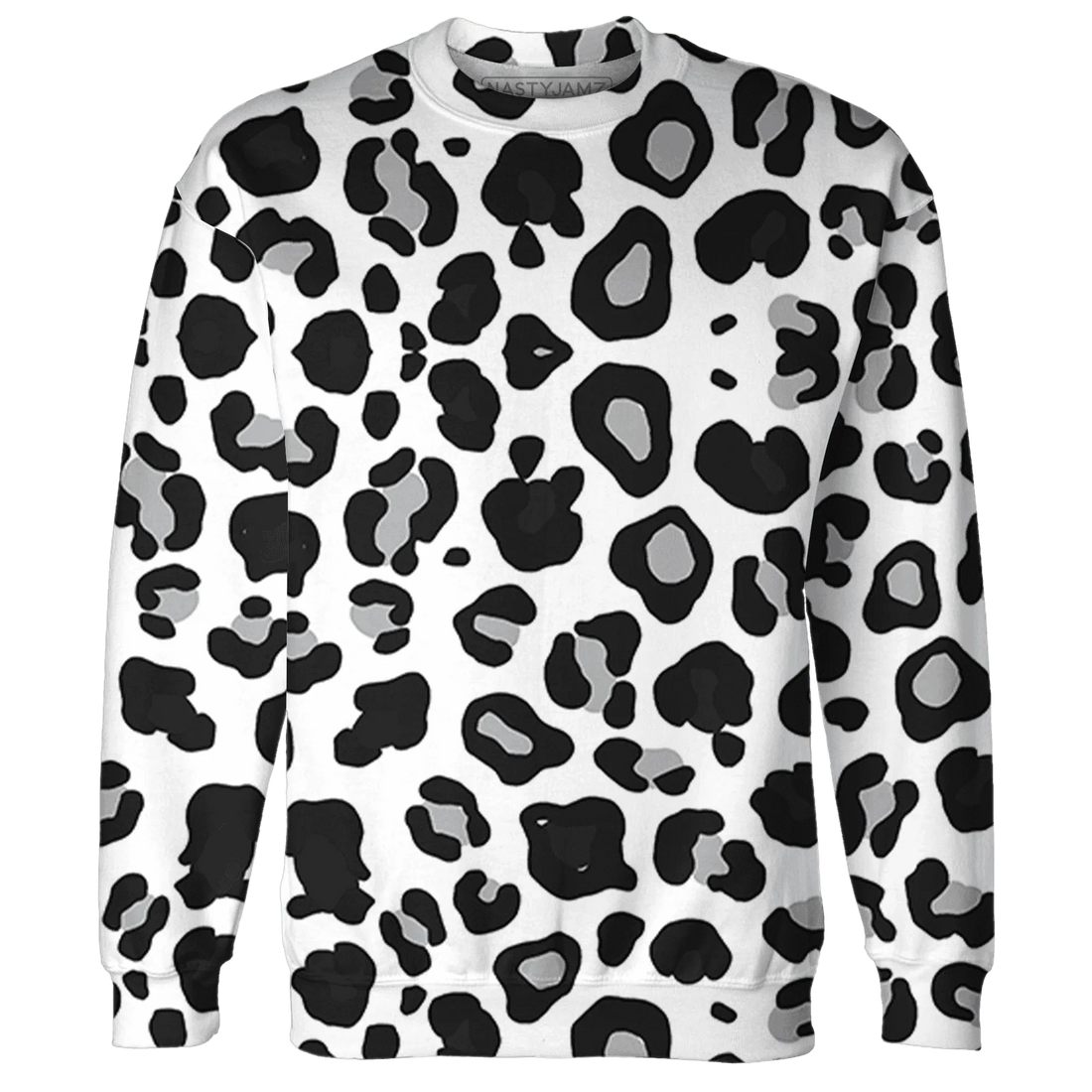 Wolf-Grey-1s-Sweatshirt-Match-Leopard-Pattern-3D