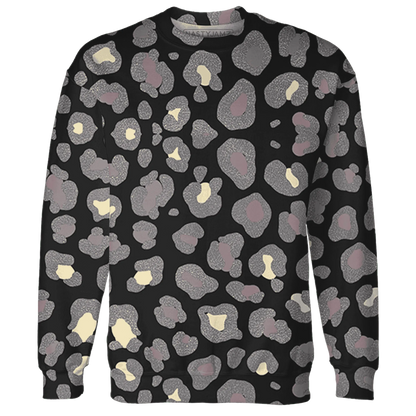 Black-Violet-Ore-3s-Sweatshirt-Match-Leopard-Pattern-3D