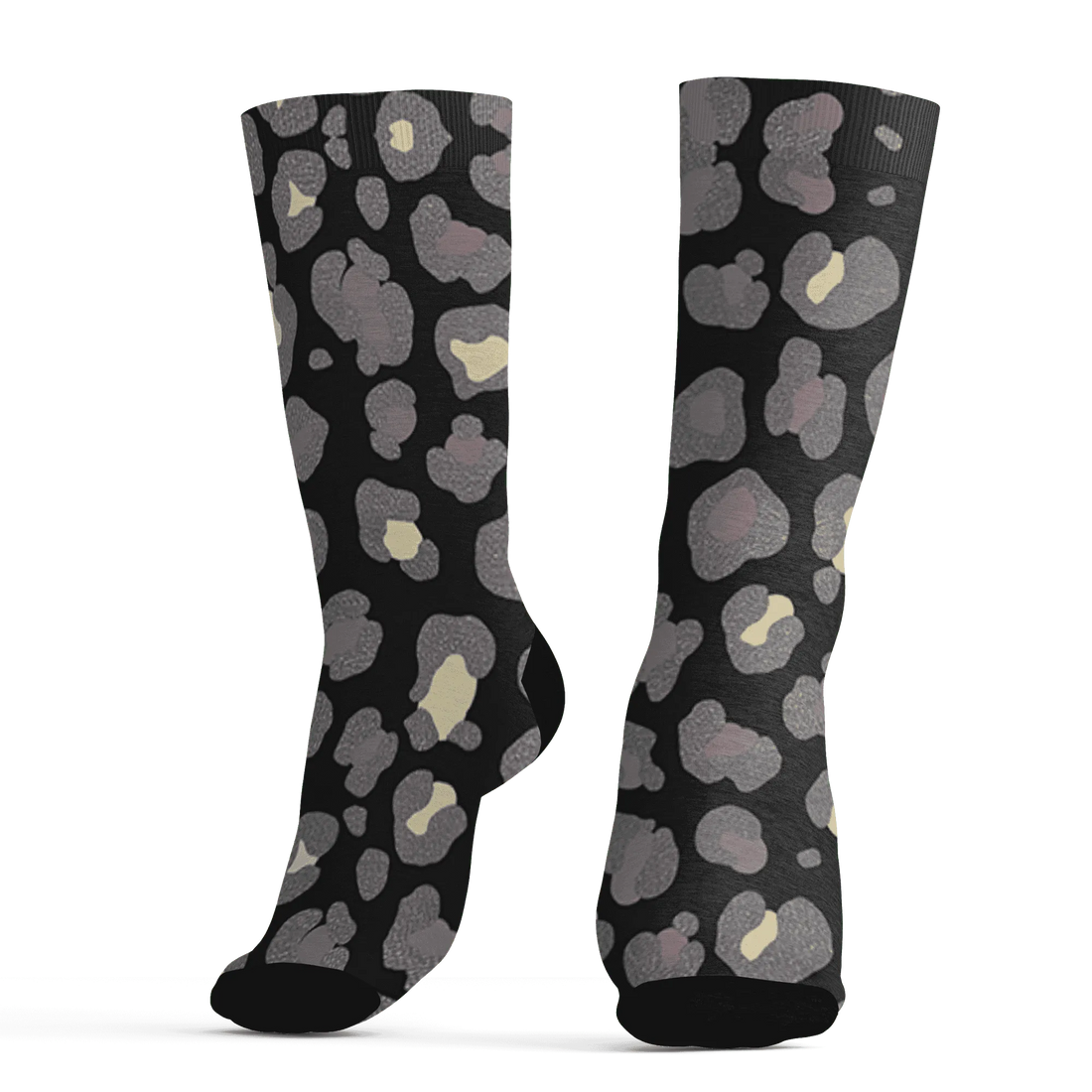 Black-Violet-Ore-3s-Socks-Match-Leopard-Pattern-3D
