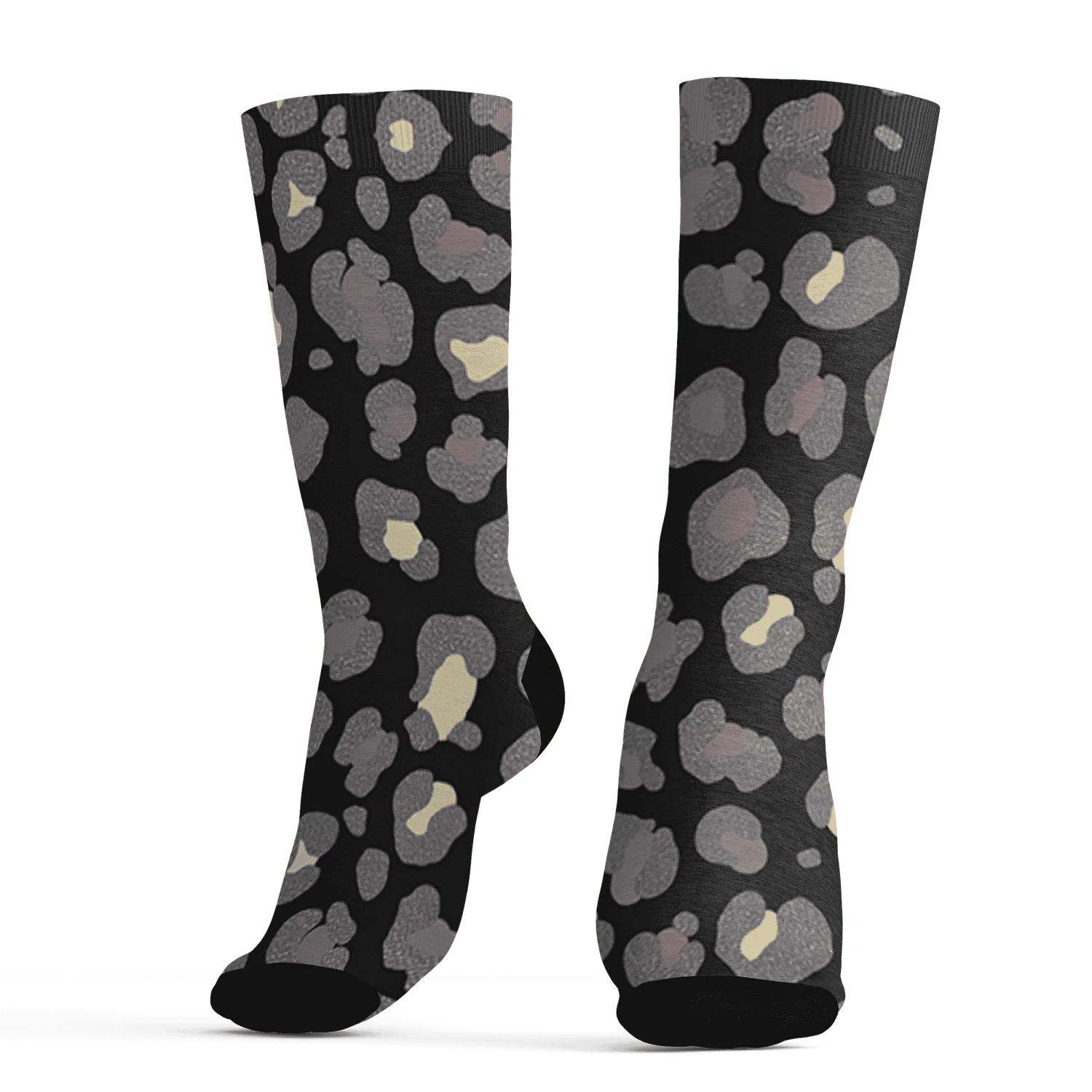 Black-Violet-Ore-3s-Socks-Match-Leopard-Pattern-3D