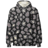 Black-Violet-Ore-3s-Hoodie-Match-Leopard-Pattern-3D