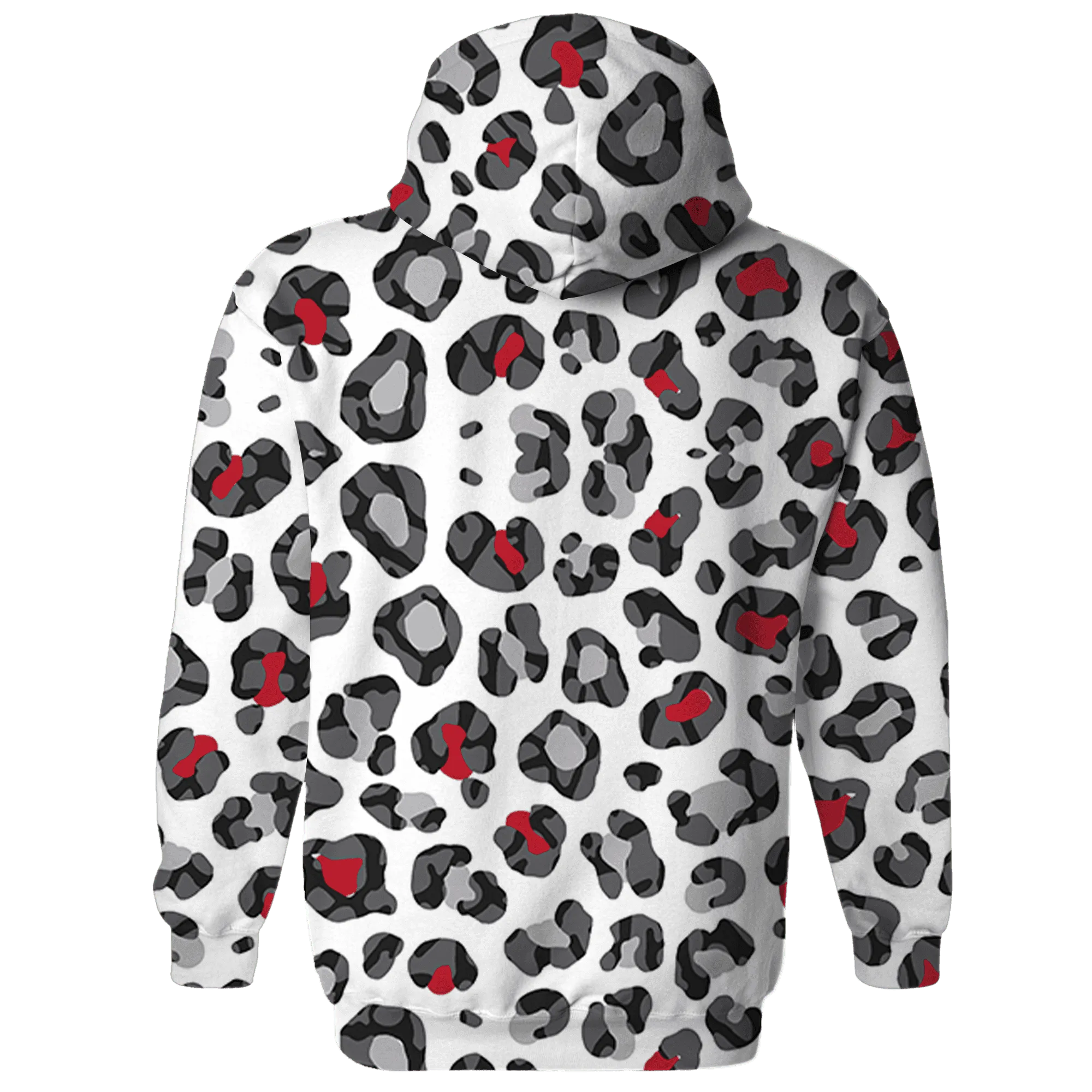 Cement-Grey-3s-Hoodie-Match-Leopard-Pattern-3D