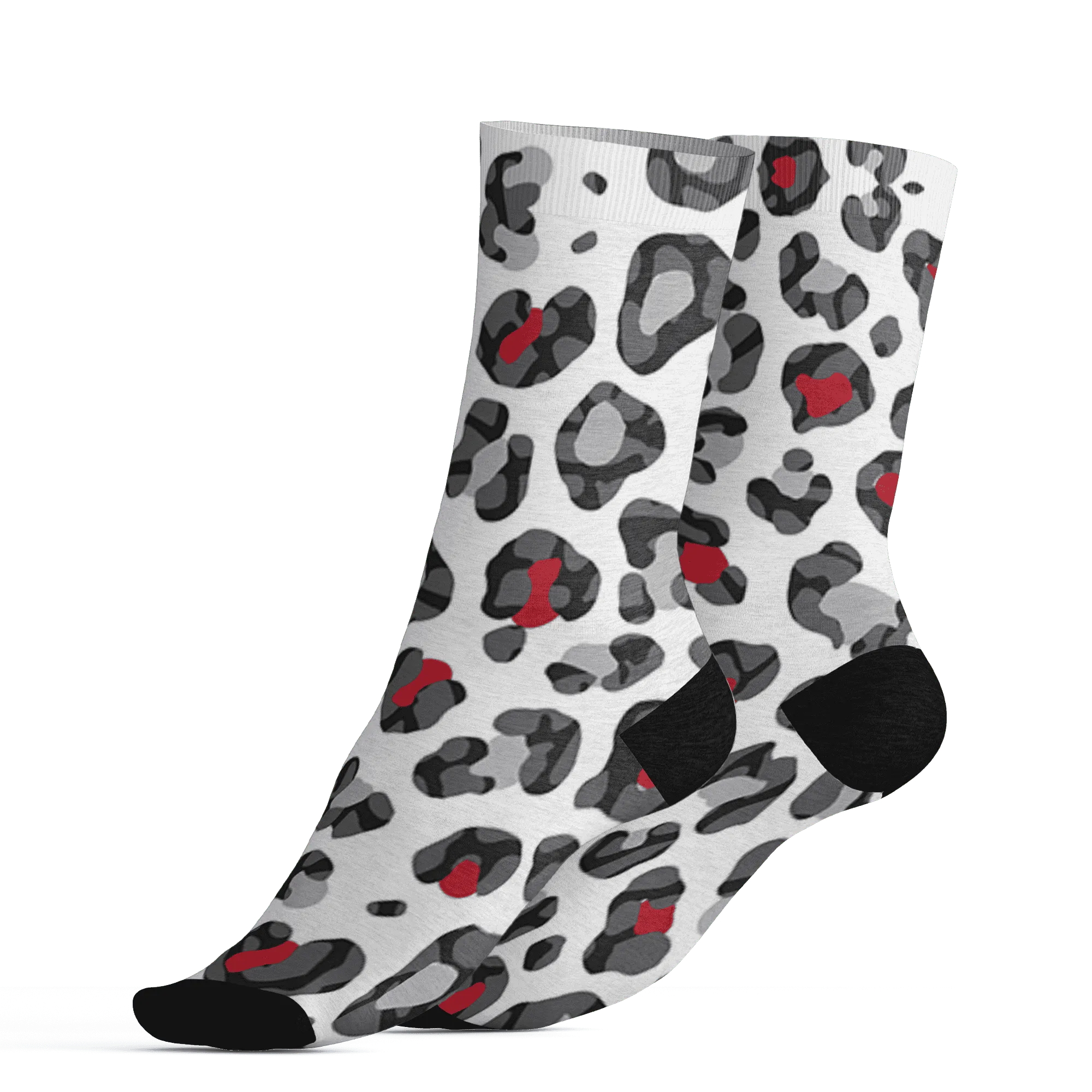 Cement-Grey-3s-Socks-Match-Leopard-Pattern-3D