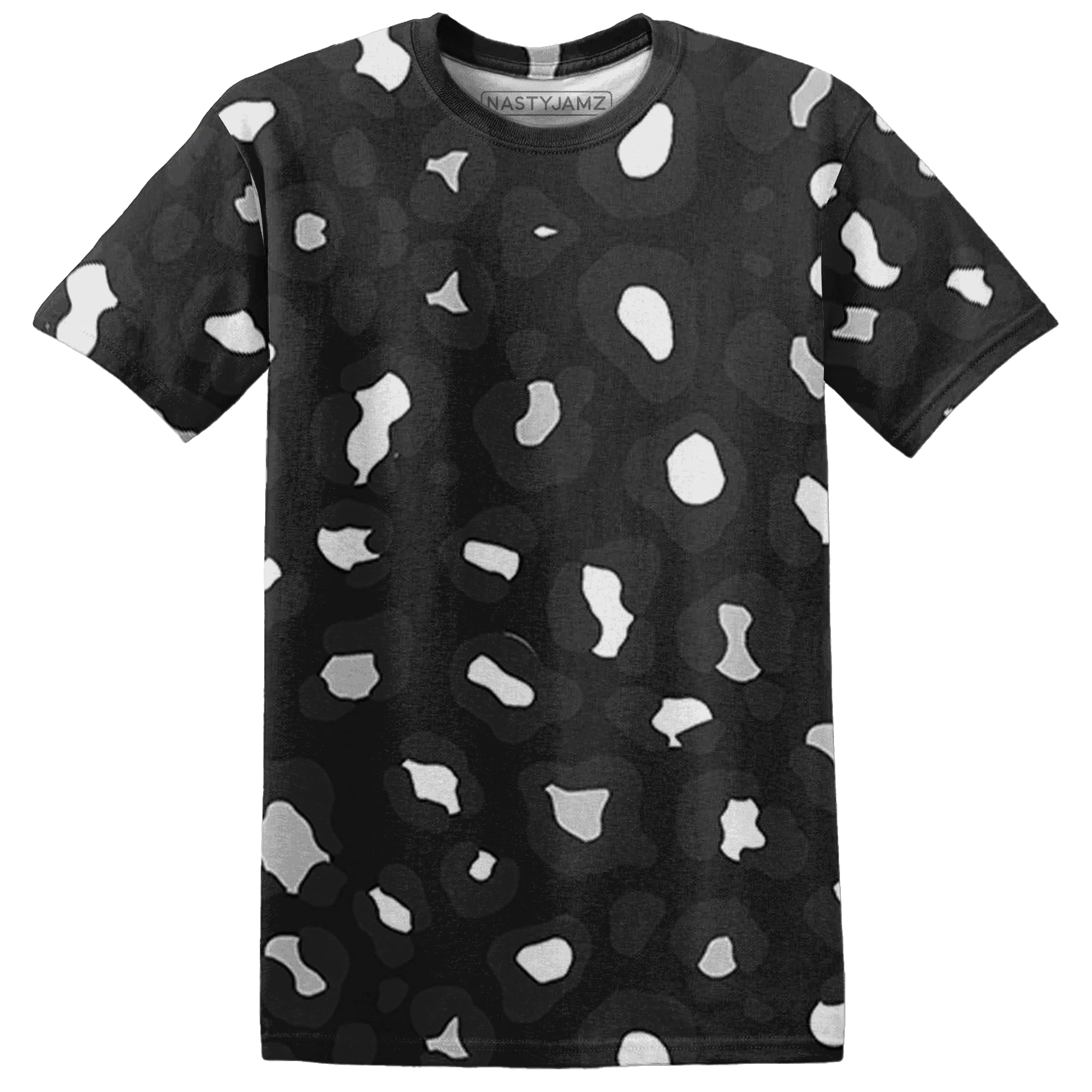 White-Thunder-4s-T-Shirt-Match-Leopard-Pattern-3D