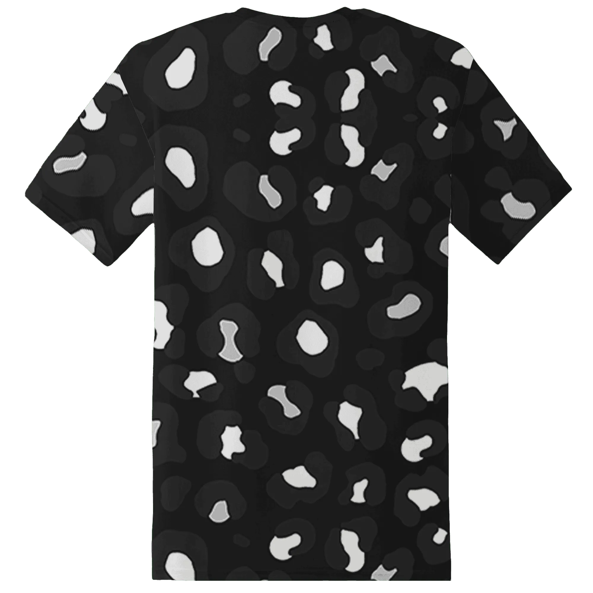 White-Thunder-4s-T-Shirt-Match-Leopard-Pattern-3D