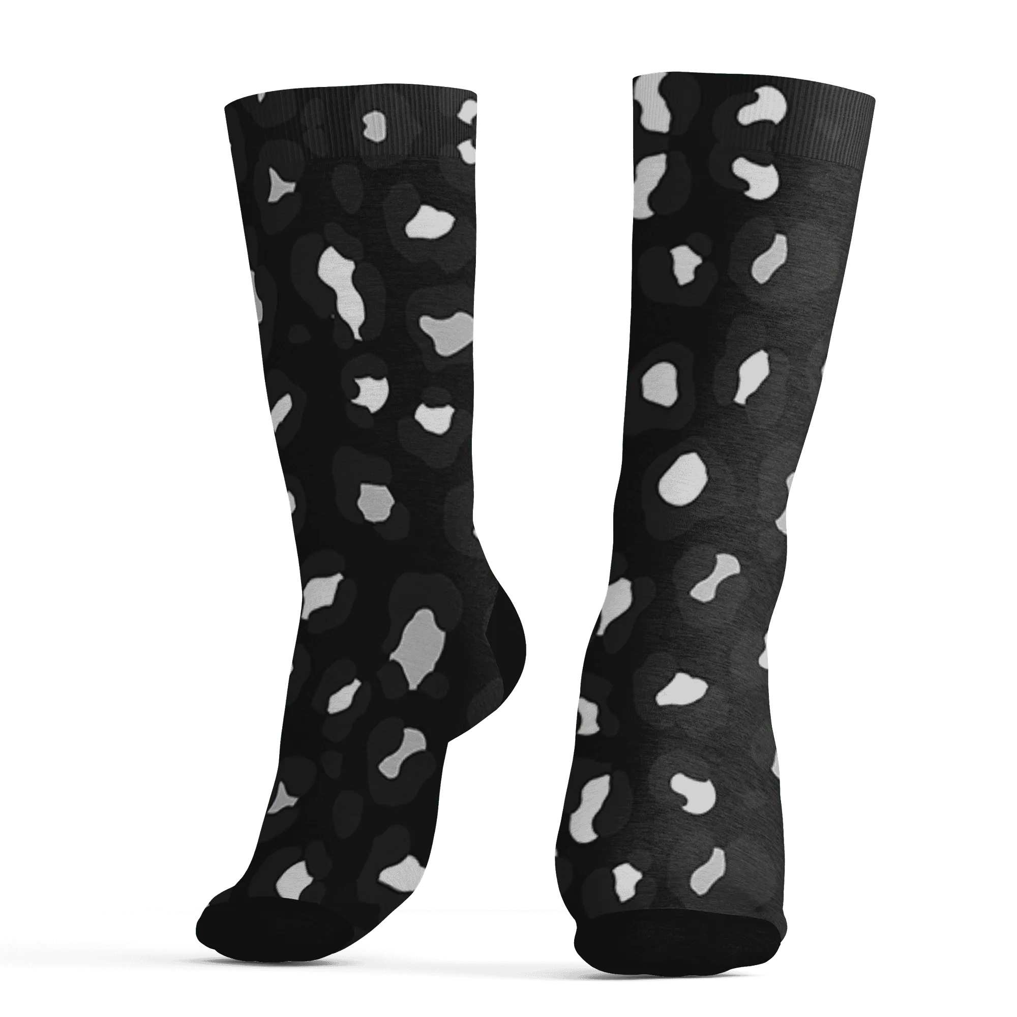 White-Thunder-4s-Socks-Match-Leopard-Pattern-3D