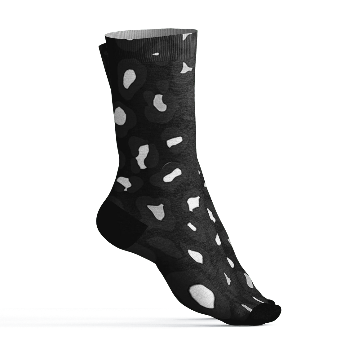 White-Thunder-4s-Socks-Match-Leopard-Pattern-3D