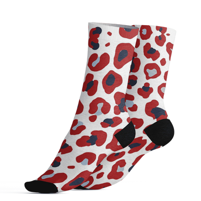 White-Navy-6s-Socks-Match-Leopard-Pattern-3D