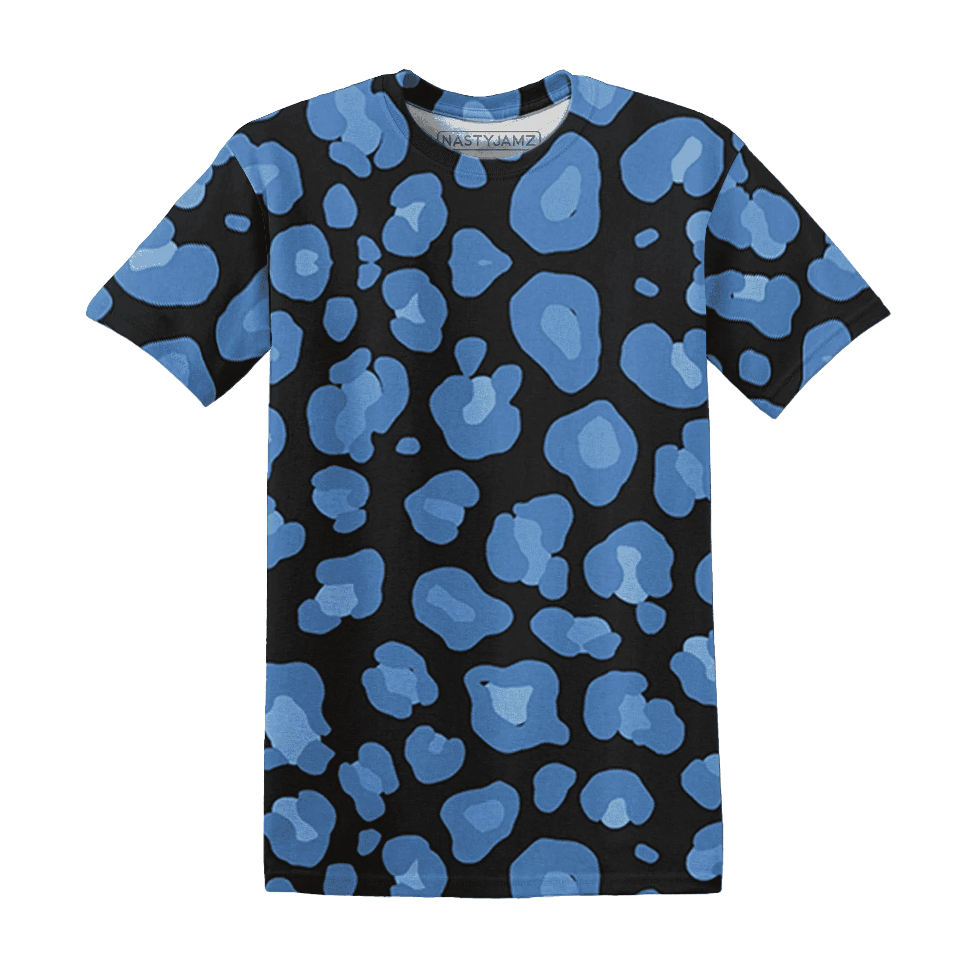 AM-Plus-Black-Univercitii-Blue-T-Shirt-Match-Leopard-Pattern-3D