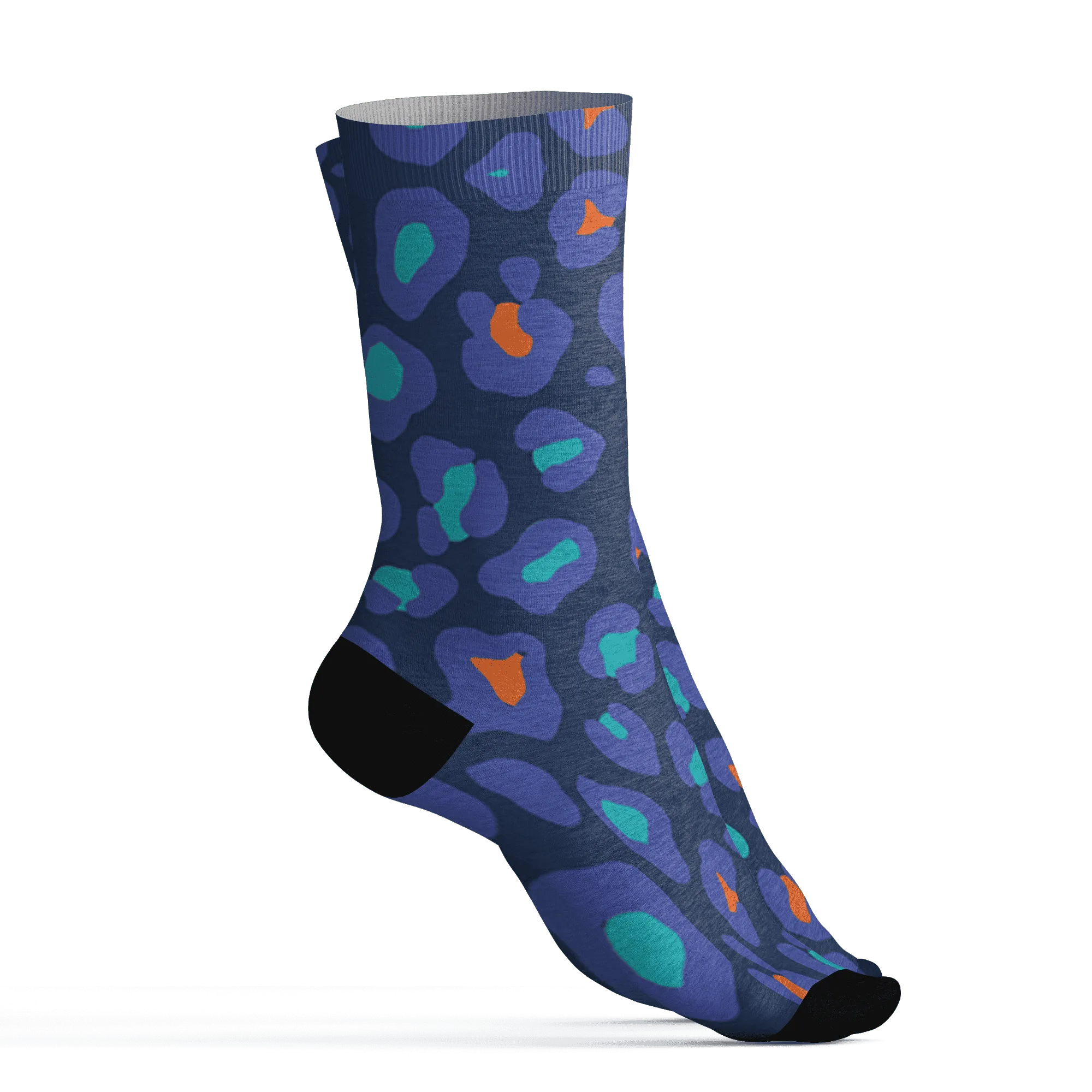AM-Plus-Drift-Midnight-Navy-Total-Orange-Dusty-Cactus-Socks-Match-Leopard-Pattern-3D