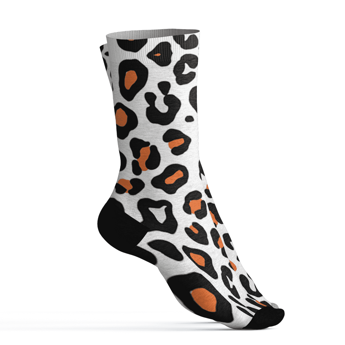 AM-TW-White-Orange-Socks-Match-Leopard-Pattern-3D