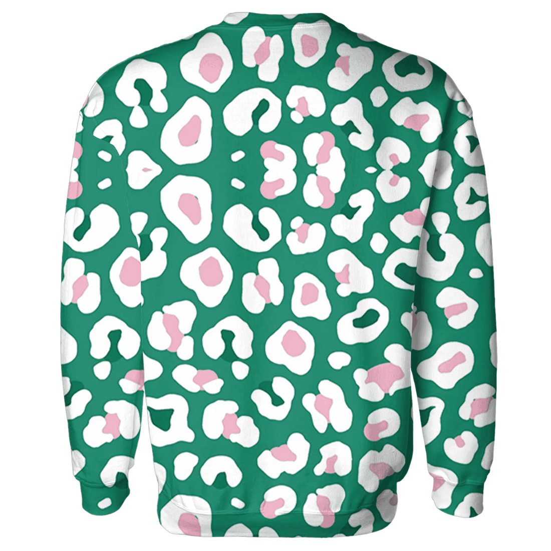 Dunk-Pink-Malachite-Medium-Soft-Low-Sail-Sweatshirt-Match-Leopard-Pattern-3D
