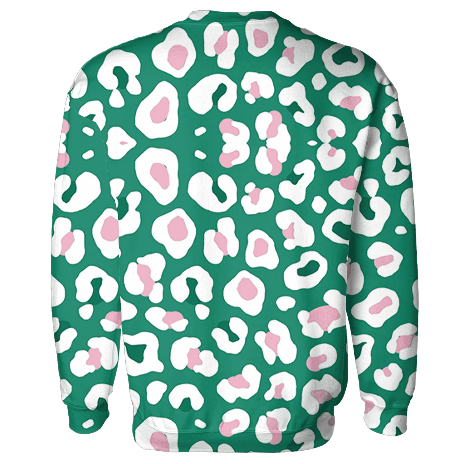 Dunk-Pink-Malachite-Medium-Soft-Low-Sail-Sweatshirt-Match-Leopard-Pattern-3D