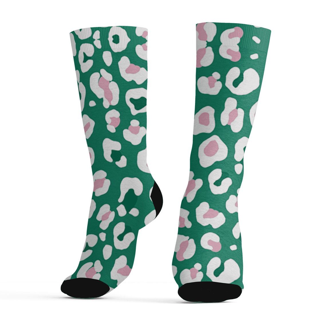 Dunk-Pink-Malachite-Medium-Soft-Low-Sail-Socks-Match-Leopard-Pattern-3D