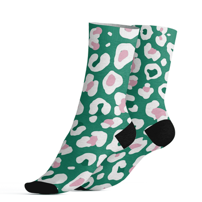 Dunk-Pink-Malachite-Medium-Soft-Low-Sail-Socks-Match-Leopard-Pattern-3D